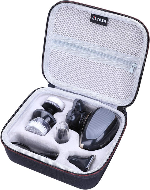 LTGEM Hard Case for FlexSeries Electric Head Hair Shaver - Travel Storage Bag (Only Case Sale)