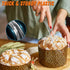 168pc 7.5" Clear Plastic Knives, Heavy Duty Upgraded Heat Resistant & BPA Free Disposable Cutlery