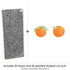 Set 24 Big Dot of Happiness Little Cutie Clementine - Paper Straw Decor - Orange Citrus Baby Shower or Birthday Party