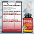 Organic Gotu Kola Extract Capsules - 90 Counts with Reishi, Cordyceps, Rosemary, Ginkgo Biloba & Valerian Root