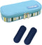Goldwheat Diabetic Medication Organizer, Insulin Cooler Travel Case with 2 Ice Packs, Waterproof Light Blue