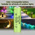 Rechargeable AA Batteries NIMH 1.2V 1000mAh Pre-Charged for Solar Lights and Household Devices, 8 Pack