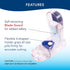 Apex Ultra Pill Cutter, Professional Medical Pill Splitter, Blue/Green and Clear, 1 Count, Compact & Travel-Friendly