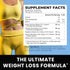 Morning Fat Burner Gummies for Weight Loss for Women & Men | Thermogenic Belly Fat Burner with Green Tea, Garcinia, 60