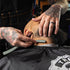 Professional Straight Razor Kit - Ultra Exposed Straight Razor with 10 Gravity Premium Blades, 2mm Exposed (Dynasty)