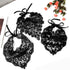 WELROG 3 PCS Hair Scarf, Chiffon Head Bandanas, Vintage Knitted Headband for Women, Headwrap for Girls