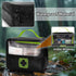 Marscamd Waterproof Empty First Aid Bag with a Detachable Panel, Small Medical Bag with Molle System, Green (Bag Only)