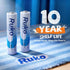 Ruko 16 Pack, 1.5V 10 1701 AAA Alkaline Batteries Long-Lasting Triple A Batteries with Years Shelf Life, Leak-Proof