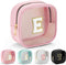 Mini Makeup Bag, Clear Toiletry Case, Portable Make Up Organizer, Small Cosmetic Bag for Purse, Best Friend Gifts, Pink