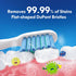 DADA-TECH Kids Electric Toothbrush, Rechargeable Soft Tooth Brush with Timer, Sonic Technology for Age 3+