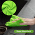 Microfiber Cleaning Cloth Roll - 80 Pack, 11.5x11.5, Tear Away Towels, Reusable and Washable Cleaning Rags