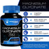 Magnesium Glycinate Capsules - 750mg, 120 Count, High Absorption Supplement for Heart Health, Sleep for Women and Men