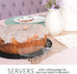 Plasticpro Disposable Plastic Serving Utensils Set of 12 - 3 Spoons, 3 Forks, 3 Knives, 3 Sifting Spoons, Clear