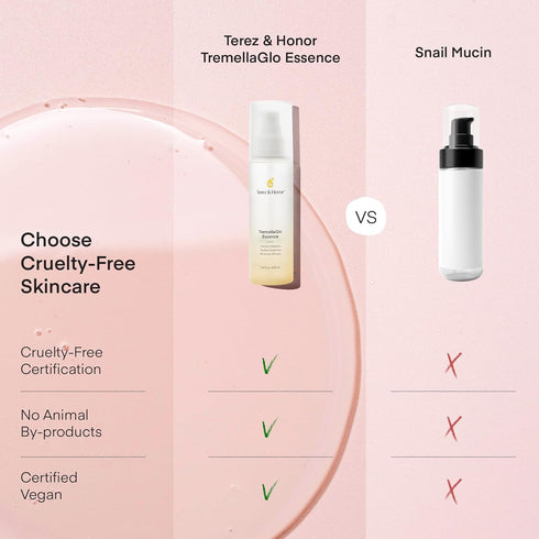 Terez & Honor Tremella Face Essence: Vegan Super Hydrator with Snow Mushroom, 3.4 fl. oz, Korean Skin Care