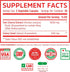 Zhou Tart Cherry Extract + Celery Seed, 1000mg Tart Cherry Capsules for Sleep & Uric Acid Cleanse, 60 Veggie Capsules