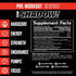 JNX SPORTS The Shadow! 350mg Caffeine Hard Core Preworkout, Electric Energy, Mental Focus, Fruit Punch, 30 Servings