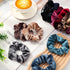 Whaline 12 Pack Hair Scrunchies Premium Velvet Scrunchy Elastic Hair Bands for Girls, Women Accessories