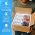 Dry Ice Packs for Shipping, Long Lasting Ice Packs, 24+ Hour Freeze Power, BPA Free, 48 Pack Bulk, 12 lb, Reusable Gel