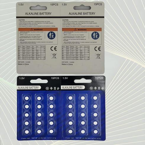 youchen 30 Pack AG4 LR626 LR66 SR626 377 Alkaline Button Battery Batteries Coin Cells