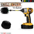 Power Scrubber Kit: Cordless Electric Spin Grill Brush Drill Set for BBQ, Fireplace Grates & More