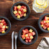 Cuisine Black Plastic Bowls - 12oz. (Pack of 100) - Durable & Microwave Safe Material - Perfect For Parties, Weddings, And Everyday Use by Bluesky