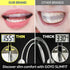 GOYO Slim FIT Pack of 4 Mouth Guard for Clenching Teeth at Night, Thermo Checker & Dental Case, Custom-Fit Bruxism Guard