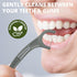 Plackers Ecochoice Activated Charcoal Recycled Dental Flossers - 90 Count (Pack of 4)