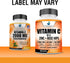 American Standard Supplements Vitamin C 2000mg, Zinc 40mg, Rose HIPS 50mg Per Serving – Vegan, Gluten Free, Non-GMO
