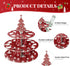 XiaosRen 1PCS 24 Cardboard Red Christmas Money Holder with Holes, Cash Holder for Placing Money Gifts Xmas Holiday