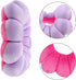 COLLBATH Flower Shaped Donut Seat Cushion for Elderly, Hollow Pumpkin Nursing Pillow for Wheelchair and Bedridden