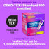 Pack 3 (28 count pack) Tampax Pocket Radiant Compact Plastic Tampons, with LeakGuard Braid, Regular Absorbency