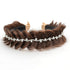 Wide Fishtail Braid Braided Headband, Crystal Deco Style Messy Hoop Elastic Non-slip Band for Women and Girls