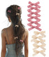 Mini Ribbon Bow Hair Clips for Women and Girls, 24 PCS Coquette Barette Hair Clip Accessories for Spring Summer