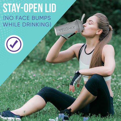 '-4 PACK- 28 oz Protein Shaker Bottle for Protein Mixes, Leak Proof Shaker Cups with 4x Wire Whisk