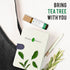 Tea Tree Oil Roll On, Essential Oil with Jojoba Oil, Organic Tea Tree for Skin Application Roller (15 mL)