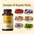 Uric Acid Support Capsules - Herbal Supplement with Tart Cherry, Celery, Turmeric & Milk Thistle - 1200 mg, 100 Capsules