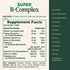 Immune 150 Nature's Bounty Super B Complex Vitamins with Vitamin C & Folic Acid, Vitamins for & Cellular Energy
