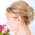 Rhinestone Hair Claw Clips, Vintage Alloy Fancy Jaw Clips for Large Hair Accessories