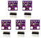 5pcs GY-MAX30102 MAX30102 Heart Rate Click Pulse Oximetry Sensor Module for Arduino (Purple Board)