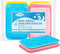 12 Pack Scrub & Wipe Cloths, Dual-Sided Sponges for Kitchen, All-Purpose Cloth for Dishes, Pots, Pans