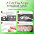 BF Products SmileFix Dental Repair Kit - Temporary Teeth Fix with Zinc Oxide & Eugenol Oil Cement for Crowns & Bridges