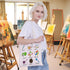 CMNIM Art Teacher Gifts, Artist Gifts, All Things Art Makeup Bag, Teacher Appreciation Gift, Art Teacher Supplies