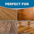 Weiman Hardwood Floor Cleaner and Polish Restorer Combo - 2 Pack, Natural Shine, Removes Scratches