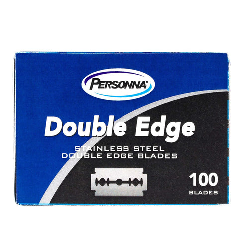 Personna DE Double Edge Razor Blades, 100 Count