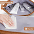 WLLWOO Makeup Bag-2pcs Smile Face Corduroy Cosmetic Bag, Waterproof Pencil Case Coin Purse for Women Travel Toiletry