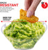 6oz Clear Plastic Serving Bowls, 8 Pack Small Disposable Candy Dishes for Chips, Snacks, Parties, Bridal Shower