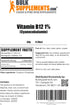 BulkSupplements.com Vitamin B12 Powder - Cyanocobalamin, 200 mcg Vitamin B Supplement, 50g (1.8 oz)