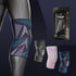 2 Pack Compression Knee Sleeve for Men & Women - Knee Support with Patella Gel Pad & Side Stabilizer, X-Large Blue