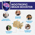 Nootropic Brain Supplements for Memory and Focus - 120 Capsules with 40 Nootropics & Vitamins for Clarity &