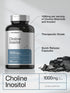 Horbaach Choline Inositol, 1000mg Supplement, 200 Capsules, Non-GMO, Gluten Free